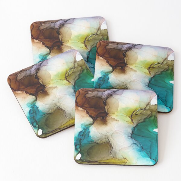 Item preview, Color Explosion 15 - Alcohol Ink Art  designed and sold by ApArtPaintings.