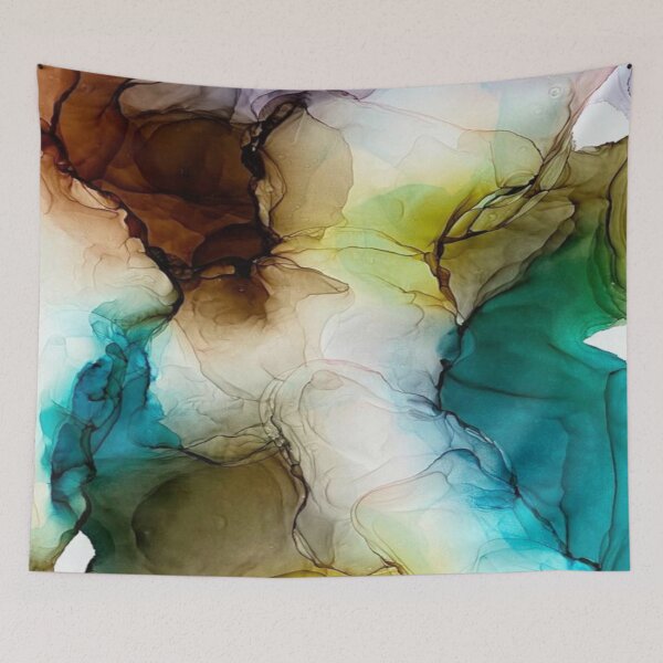 Item preview, Color Explosion 15 - Alcohol Ink Art  designed and sold by ApArtPaintings.