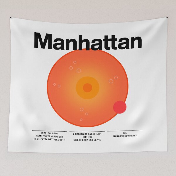 Item preview, Cocktail Mixology for the house bar "Manhattan" designed and sold by TrueType.
