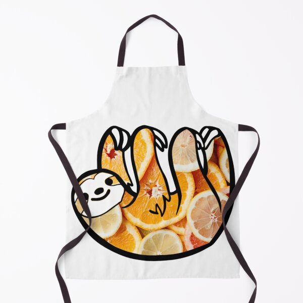 Item preview, Orange Citrus Sloth designed and sold by BuzzySpaceBee.