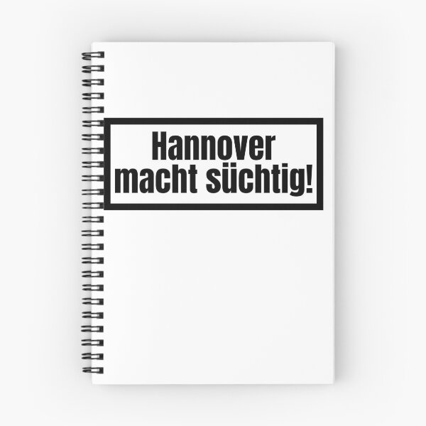 Item preview, Hanover is addicting - warning notice designed and sold by Watersolution.