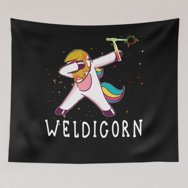 Item preview, Funny Welding Unicorn Welder Weld Job American Welders designed and sold by thomash2.