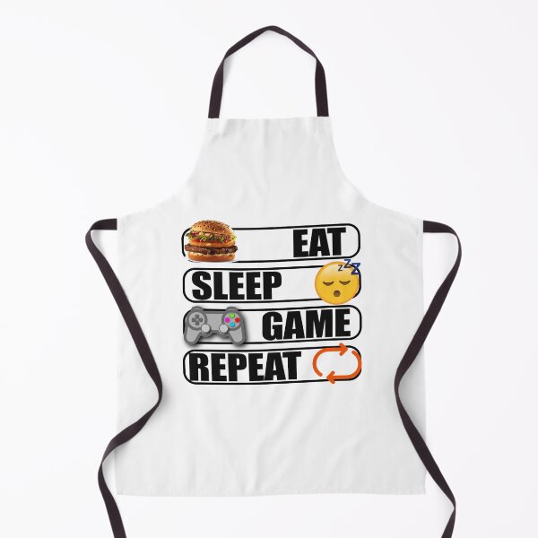 Item preview, EAT, SLEEP, GAME, REPEAT designed and sold by ArtDesignUSA.