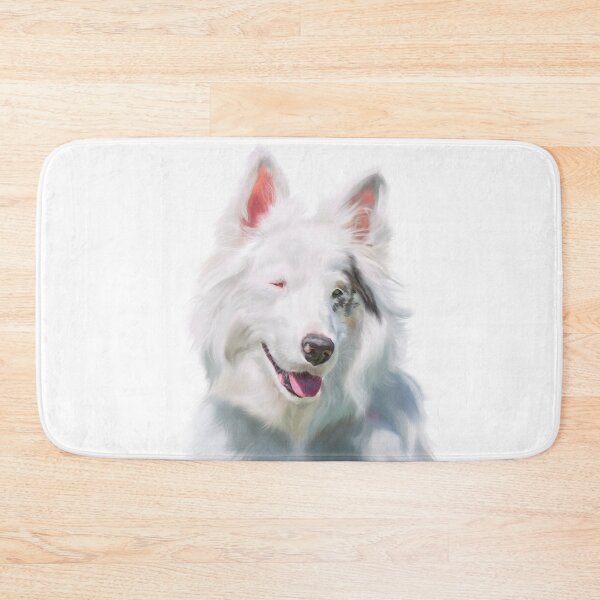 Item preview, Double Merle aussie designed and sold by Ivy Fox Illustration.