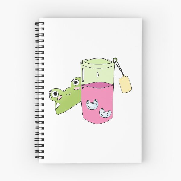 Item preview, Frog strawberry lemonade + frog ice cubes - green tinted cup - designed and sold by theAliCat.