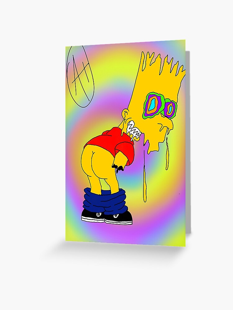 Bart sad | Greeting Card