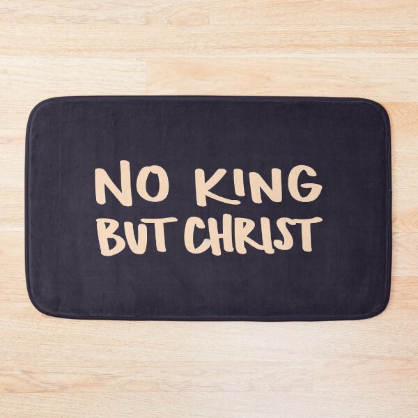 Item preview, NO KING BUT CHRIST designed and sold by handletteringem.