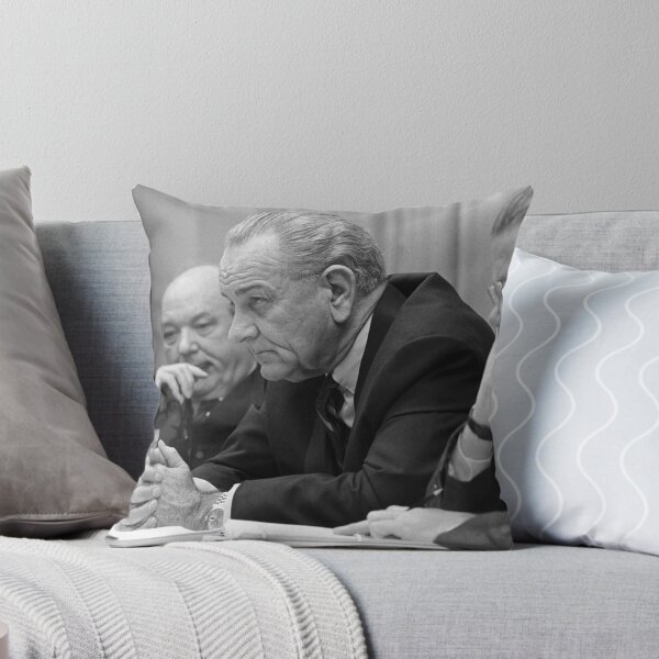Item preview, LBJ with Dean Rusk and Robert McNamara - 1968 designed and sold by warishellstore.
