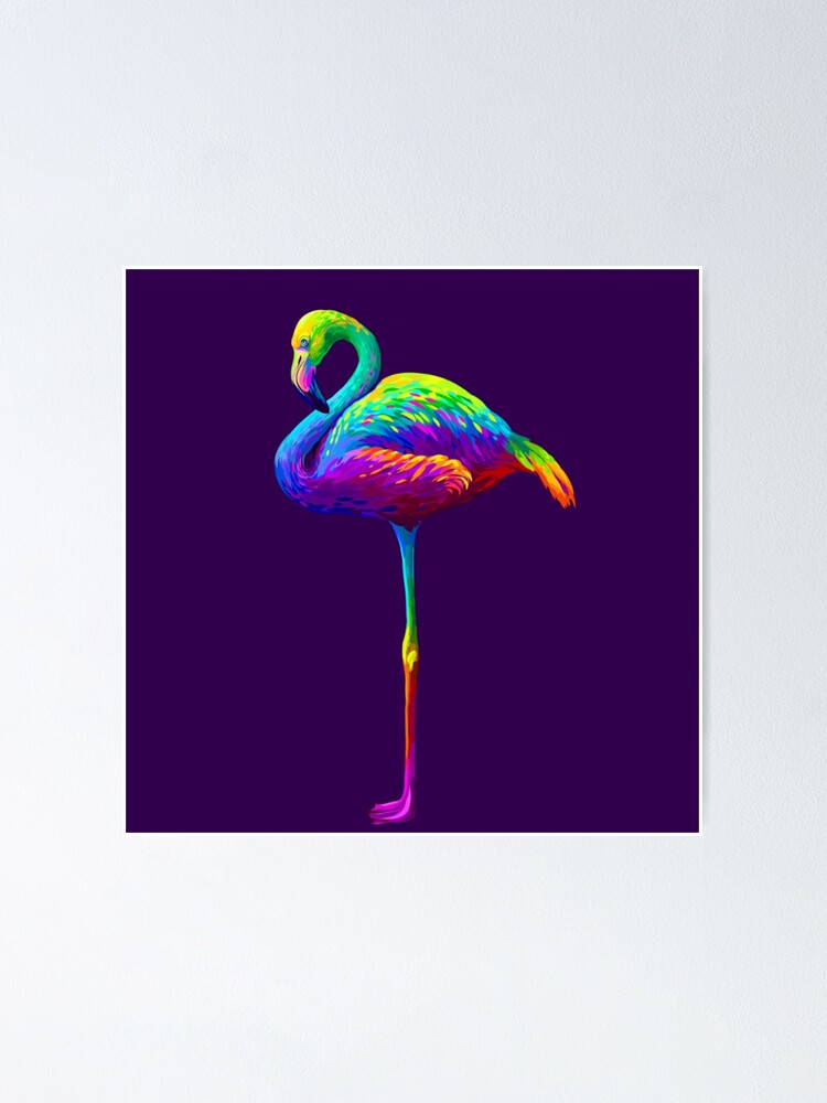 Pink Neon Flamingo Bird Cute Animal Adorable T-Shirt Pink Neon Flamingo Bird Cute Animal Adorable T-Shirt