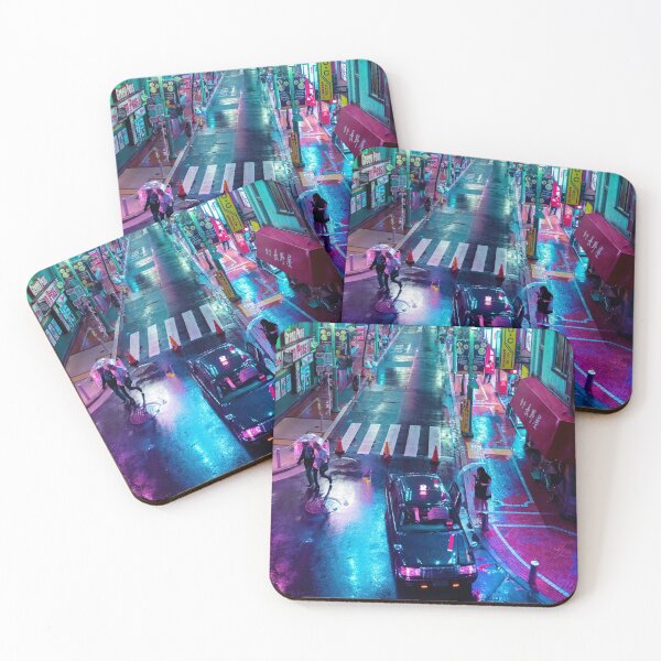 Item preview, Lonely In Rainy Tokyo designed and sold by Neondreamscapes.