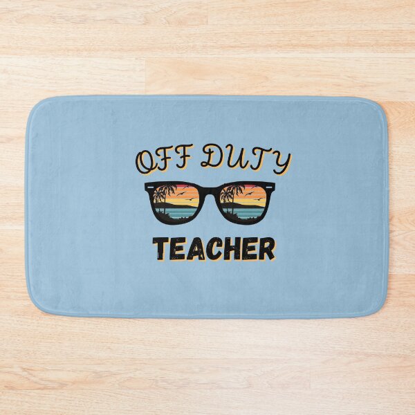 Item preview, Off duty teacher designed and sold by SmartTShirtTime.