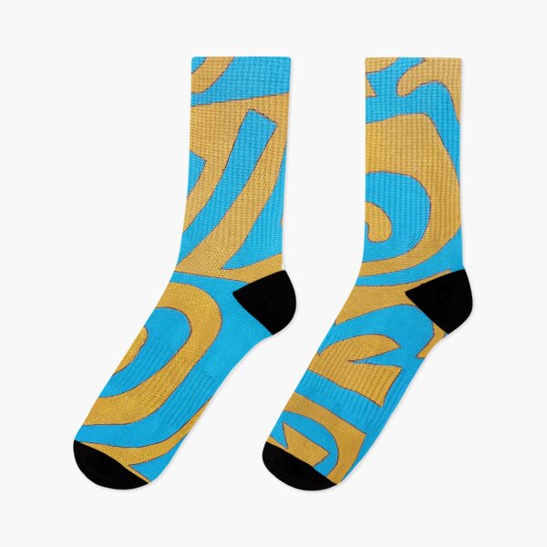 Item preview, Blue & Brown Scribble! designed and sold by Gordon Bryan.