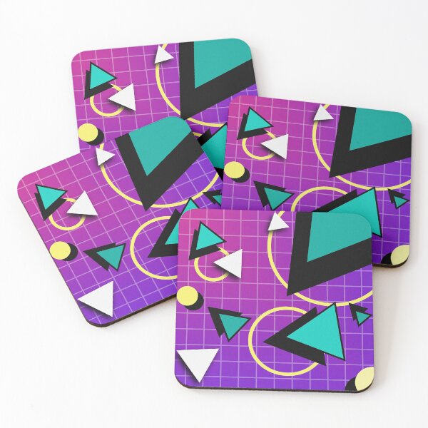 Item preview,  Memphis pattern style canvas designed and sold by Abile84.