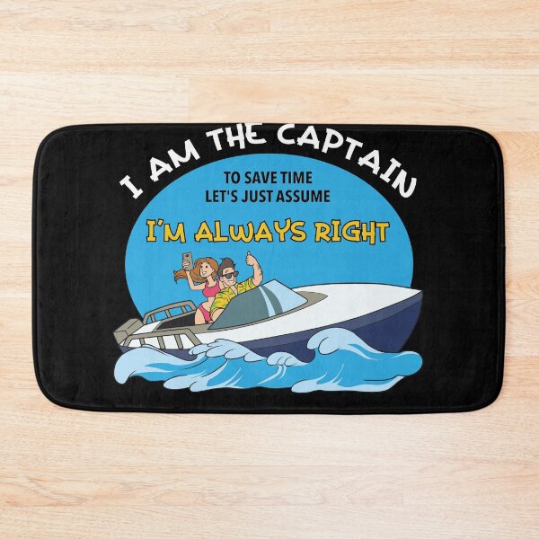 Item preview, I am the Captain Sailing Pontoon Boat captain Motor Boating  designed and sold by Rzelemenz.