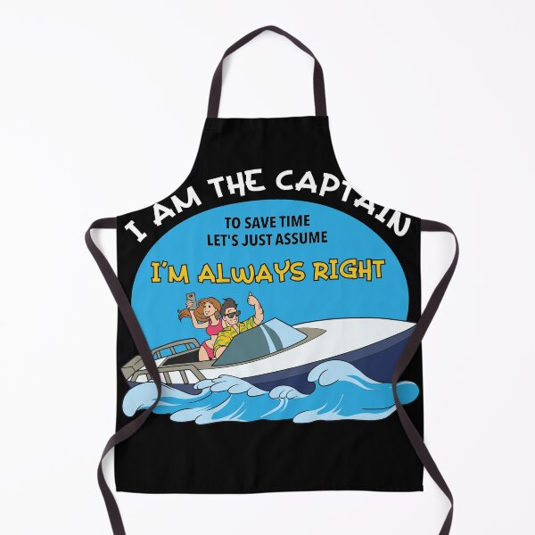 Item preview, I am the Captain Sailing Pontoon Boat captain Motor Boating designed and sold by Rzelemenz.
