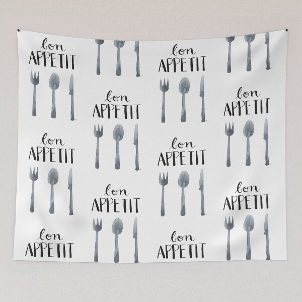 Item preview, Bon Appetit - Black designed and sold by monitdesign.