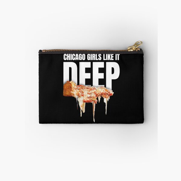 Item preview, Chicago Girls Like It Deep (Pizza) designed and sold by 90sBullsShirts.