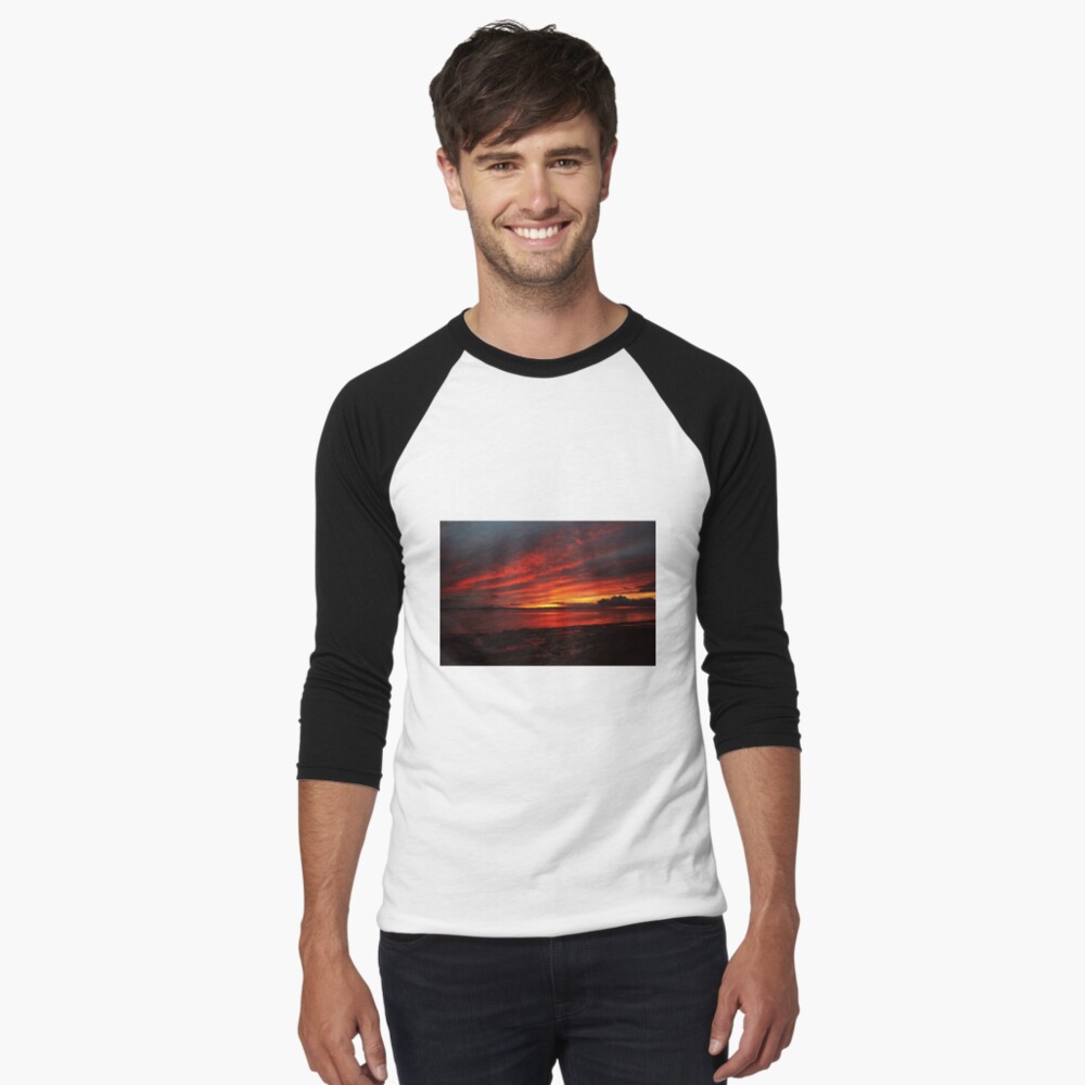 Item preview, Baseball ¾ Sleeve T-Shirt designed and sold by Maybrick.