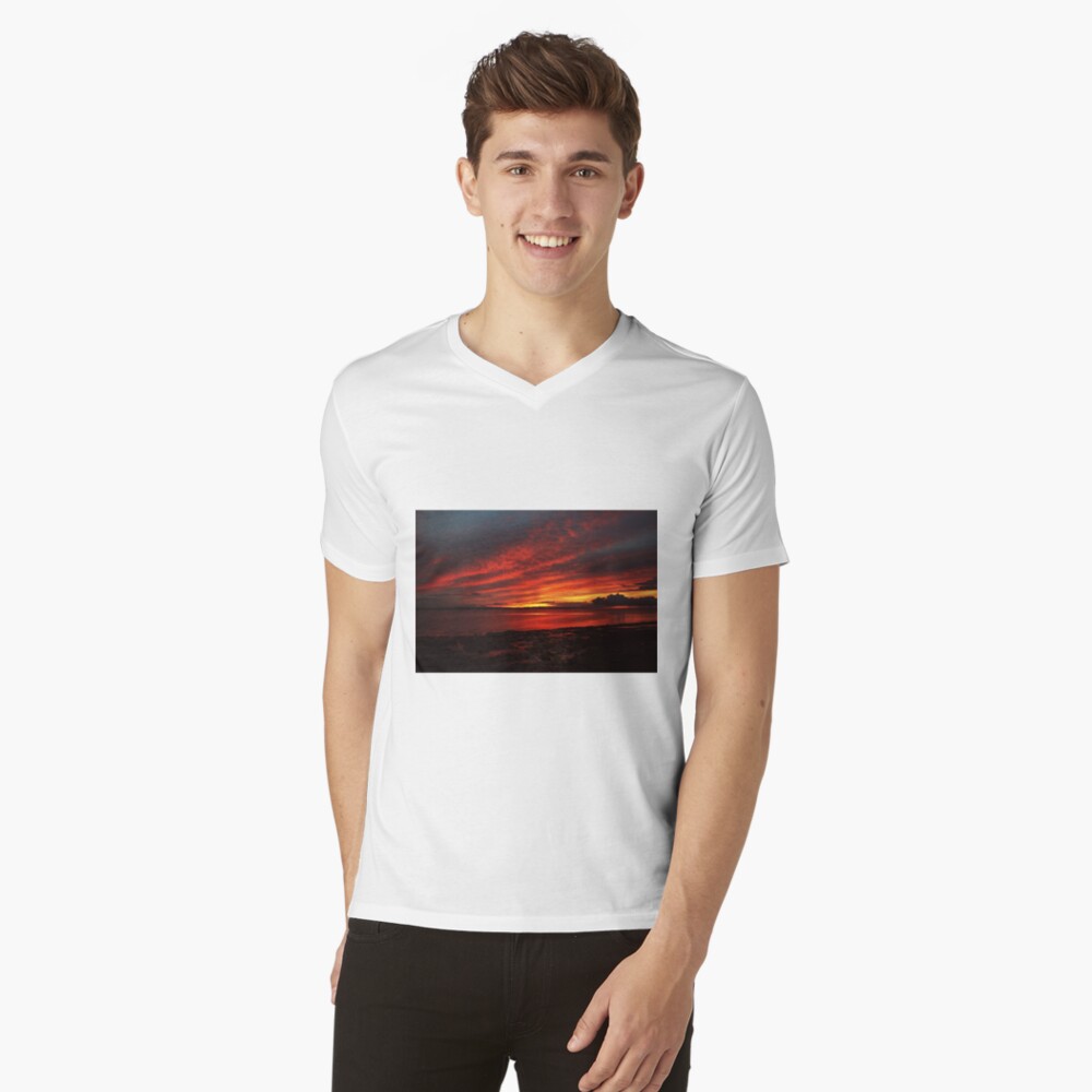 Item preview, V-Neck T-Shirt designed and sold by Maybrick.