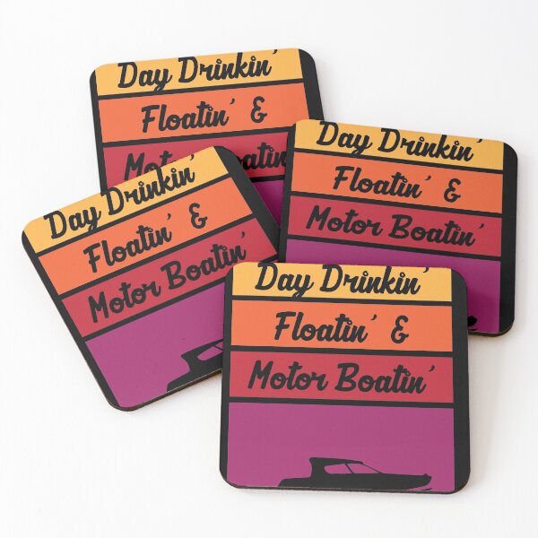 Item preview, Day Drinking Floatin & Motorboating Pontoon Boat captain  designed and sold by Rzelemenz.