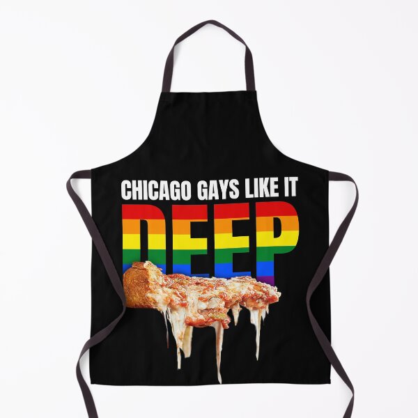 Item preview, Chicago Gays Like It Deep (Pizza) designed and sold by 90sBullsShirts.