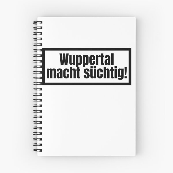 Item preview, Wuppertal is addicting - warning notice designed and sold by Watersolution.