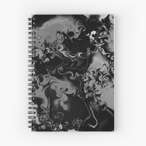 Item preview, BW fluid art designed and sold by Jaded Willow.