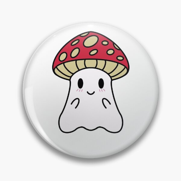 Item preview, Mushroom ghost designed and sold by Emily Snead.