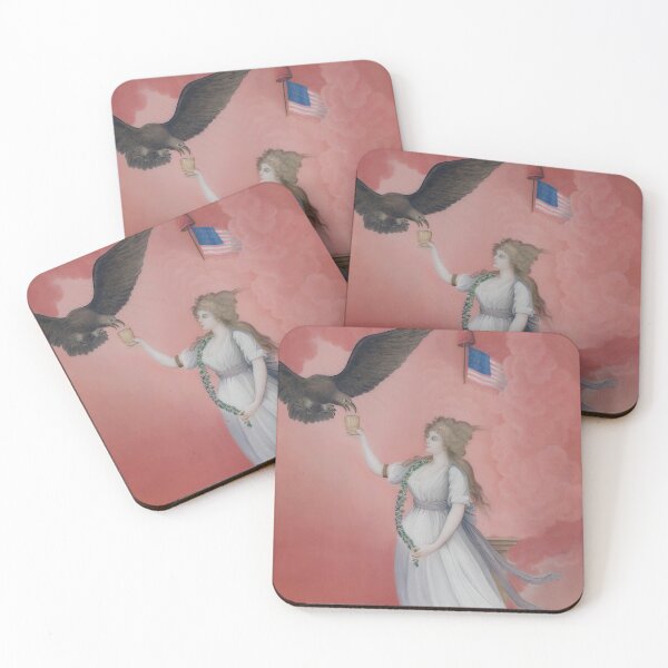 Item preview, The Goddess Liberty With A Bald Eagle - Circa 1800 designed and sold by warishellstore.