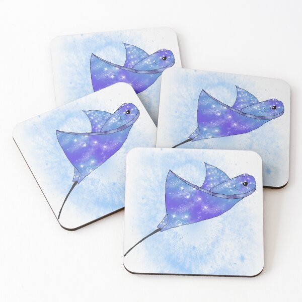 Item preview, Galaxy Cownose Ray designed and sold by NancyMaeDesgins.