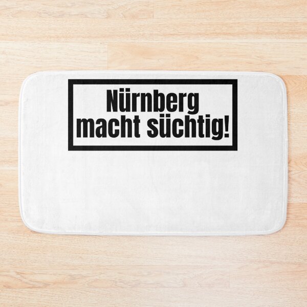 Item preview, Nuremberg is addicting - warning notice designed and sold by Watersolution.