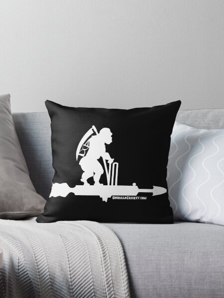 Old Father Guerilla white Throw Pillow