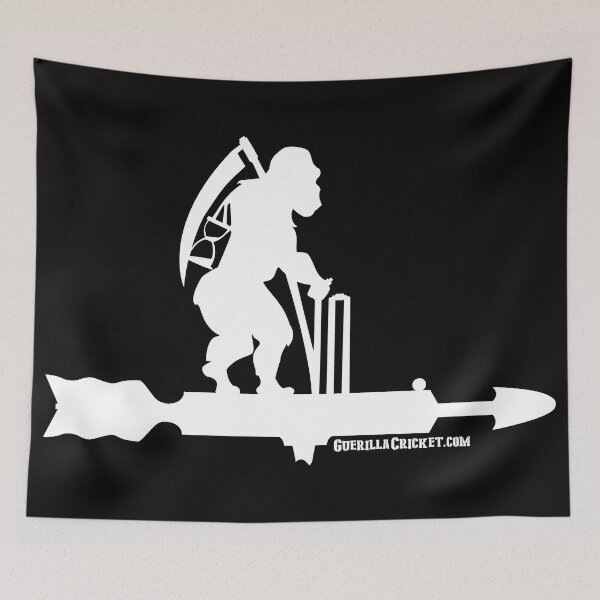 Item preview, Old Father Guerilla white designed and sold by GuerillaCricket.