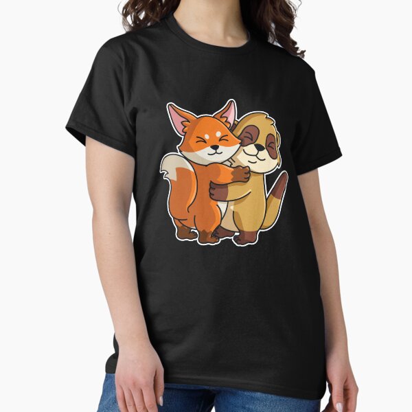 Artikel-Vorschau von Fuchs mit Erdmännchen Liebe süßes niedliche Tiere knuddeln, designt und verkauft von 123428094.