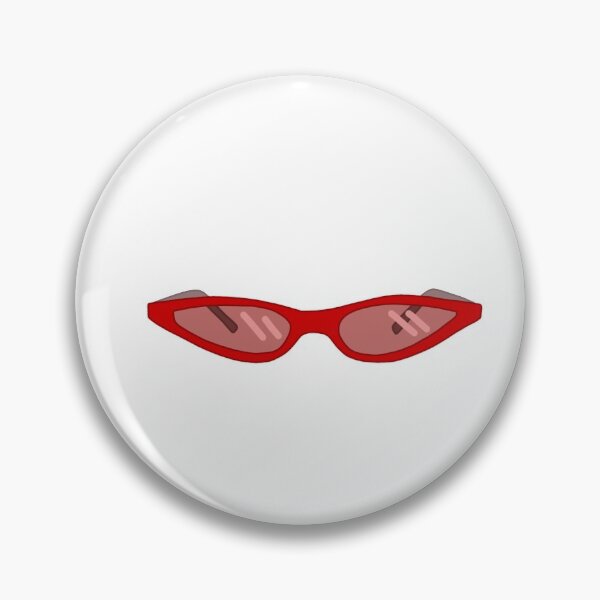 Item preview, Red Retro Sunglasses designed and sold by dancerstickers.
