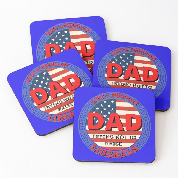 Item preview, Just a regular dad trying not to raise liberals designed and sold by SmartTShirtTime.