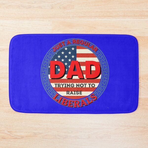 Item preview, Just a regular dad trying not to raise liberals designed and sold by SmartTShirtTime.