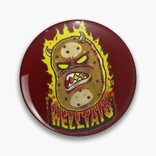 Item preview, Helltato, Potato from Hell designed and sold by Phosfate.