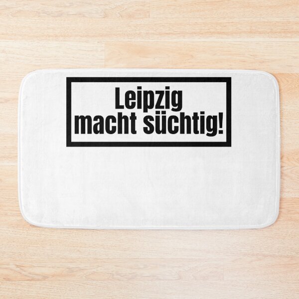 Item preview, Leipzig is addicting - warning notice designed and sold by Watersolution.