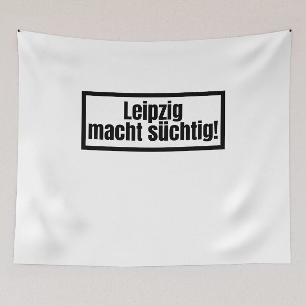 Item preview, Leipzig is addicting - warning notice designed and sold by Watersolution.