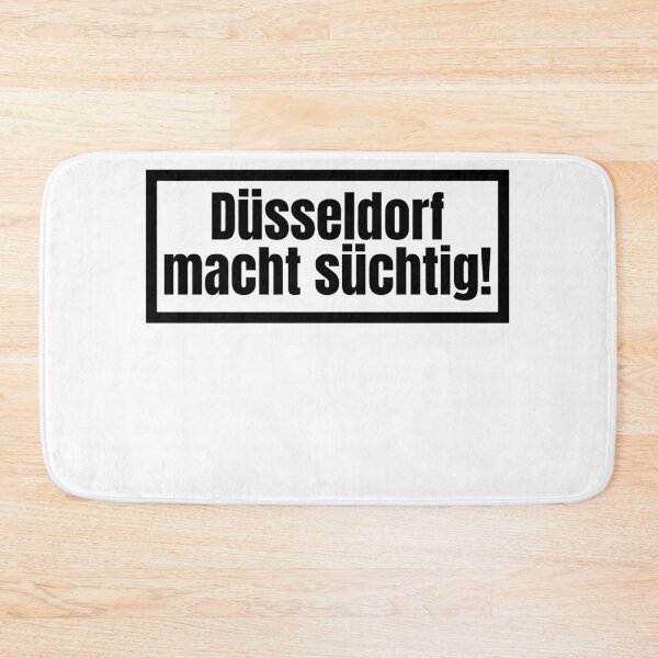 Item preview, Düsseldorf is addicting - warning notice designed and sold by Watersolution.