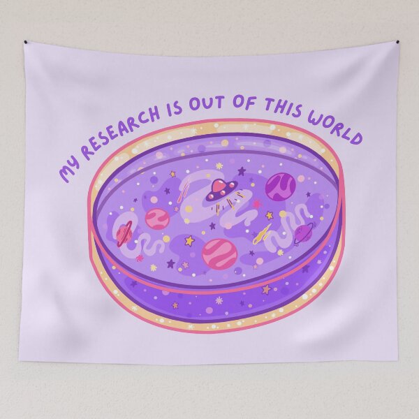 Item preview, My Research Is Out Of This World - Petri Dish Space Microbiology designed and sold by sunnySaraV.