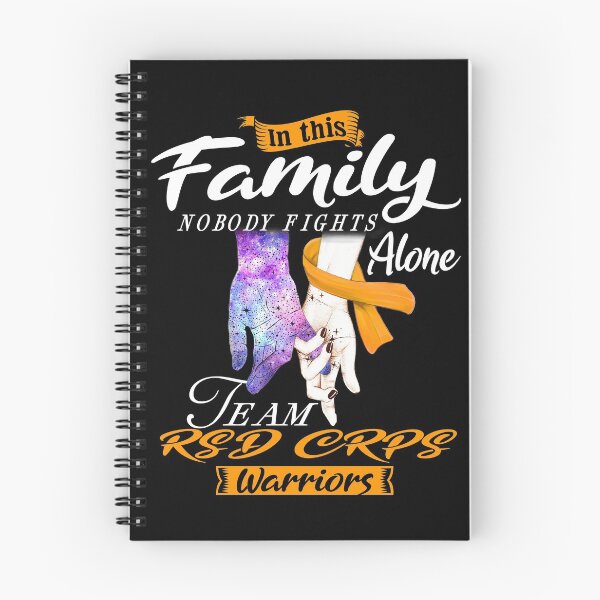 Item preview, In This Family Nobody Fights Alone Team RSD CRPS Warrior designed and sold by deputylove.