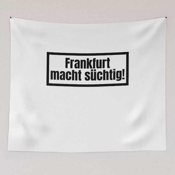 Item preview, Frankfurt is addicting - warning notice designed and sold by Watersolution.