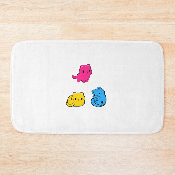 Item preview, Pan colored cats designed and sold by Kstickers00.