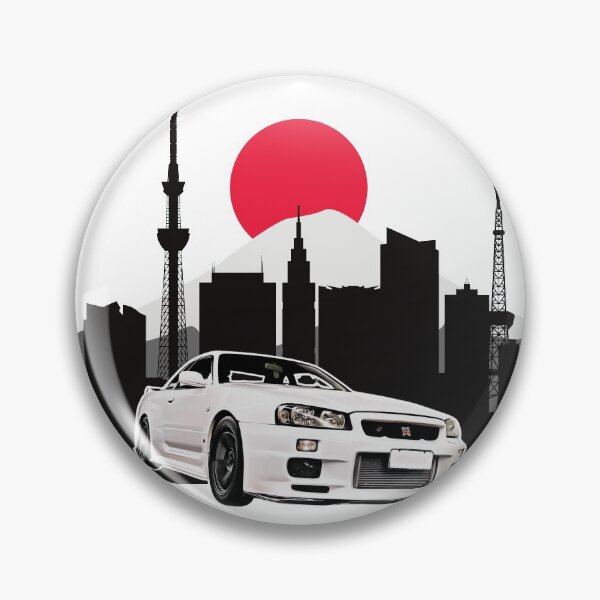Item preview, Skyline R34 GT-R Japan Tokyo Mont Fuji  designed and sold by nicodrt.