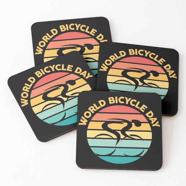 Item preview, World Bicycle Day, 3 june for cyclist designed and sold by Pau Baz.