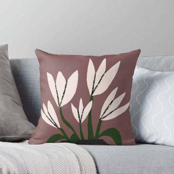 Artikelvorschau, Weiße Blumen in der Vase entworfen und verkauft von FeliciaValari.