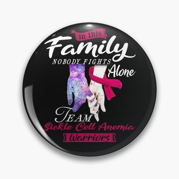 Item preview, In This Family Nobody Fights Alone Team Sickle Cell Anemia Warrior designed and sold by deputylove.