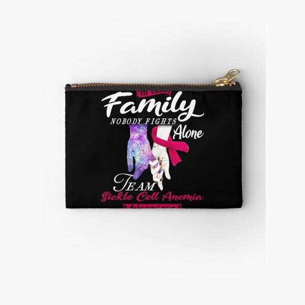 Item preview, In This Family Nobody Fights Alone Team Sickle Cell Anemia Warrior designed and sold by deputylove.